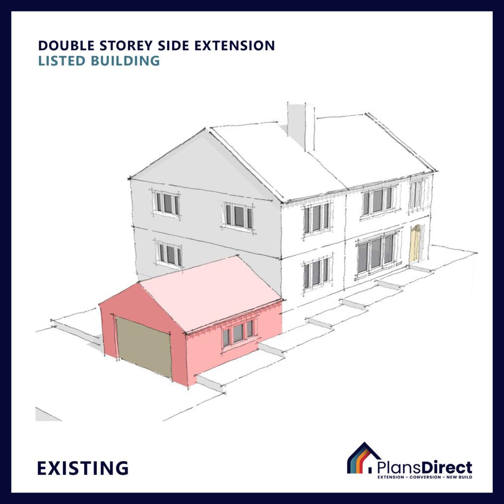 Feasibility & Pre-application of Detached Listed Building in Bradford