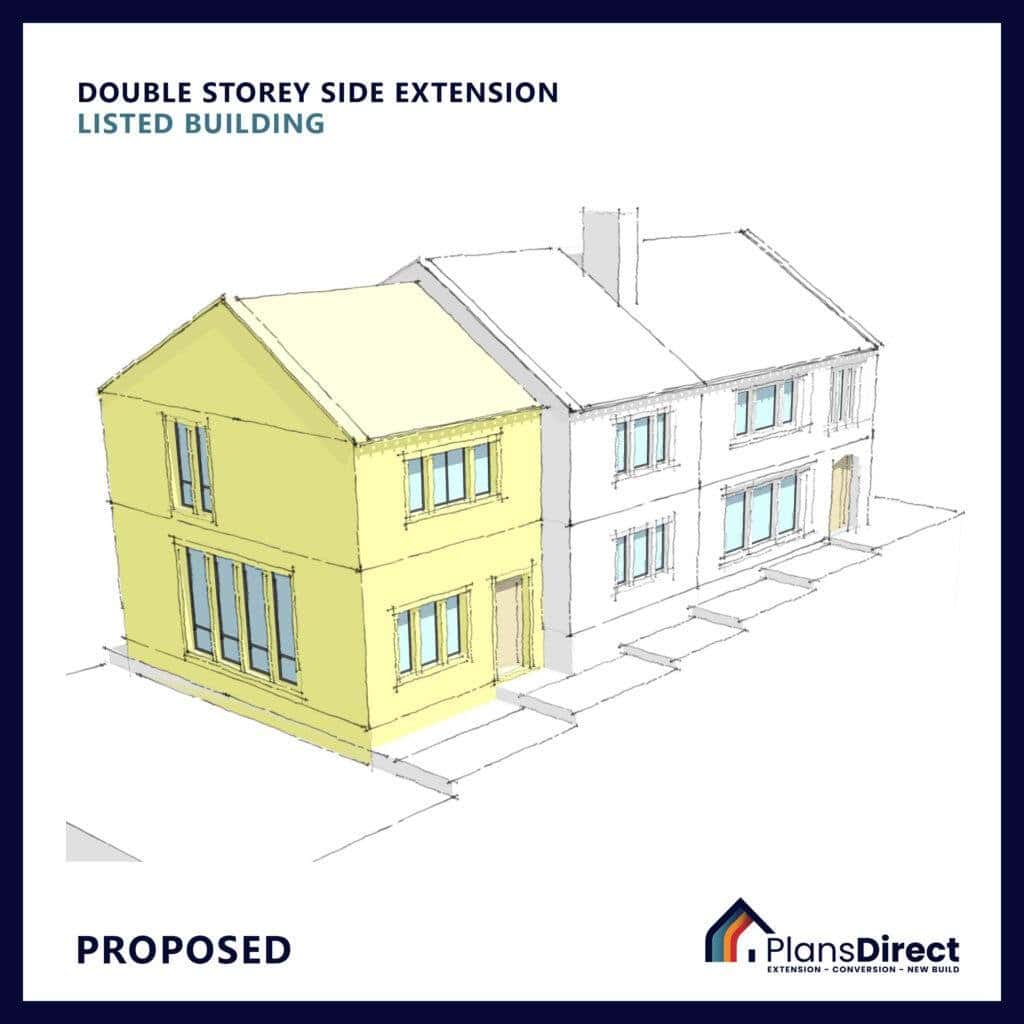 Feasibility & Pre-application of Detached Listed Building in Bradford