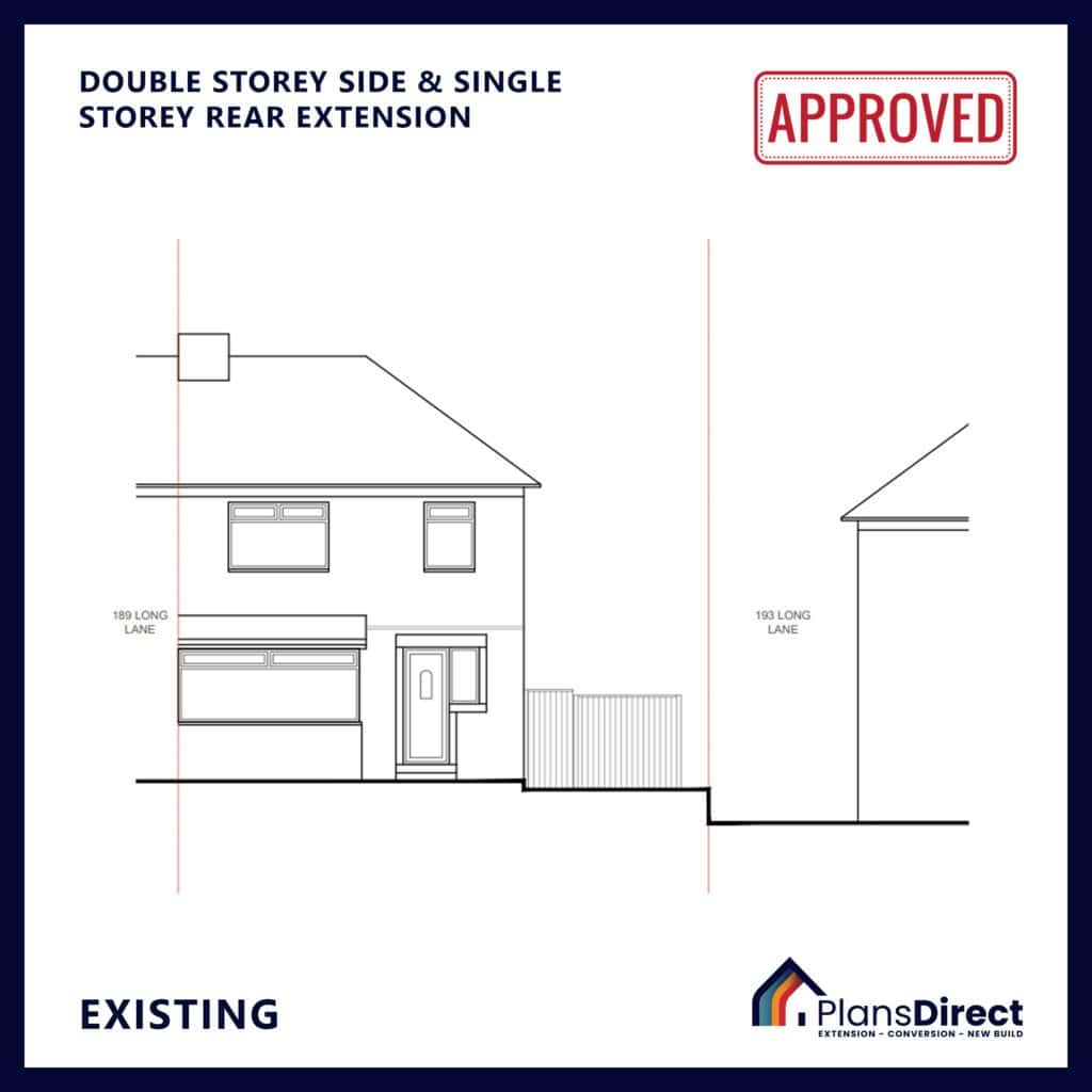 Full Planning & Building Control Package for Double Side & Single Storey Rear Extension