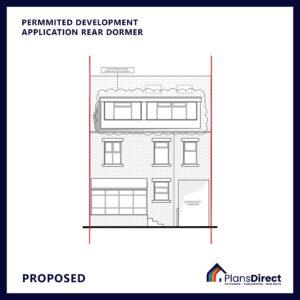 Dormer Conversion Rear back-to-back property in Bradford