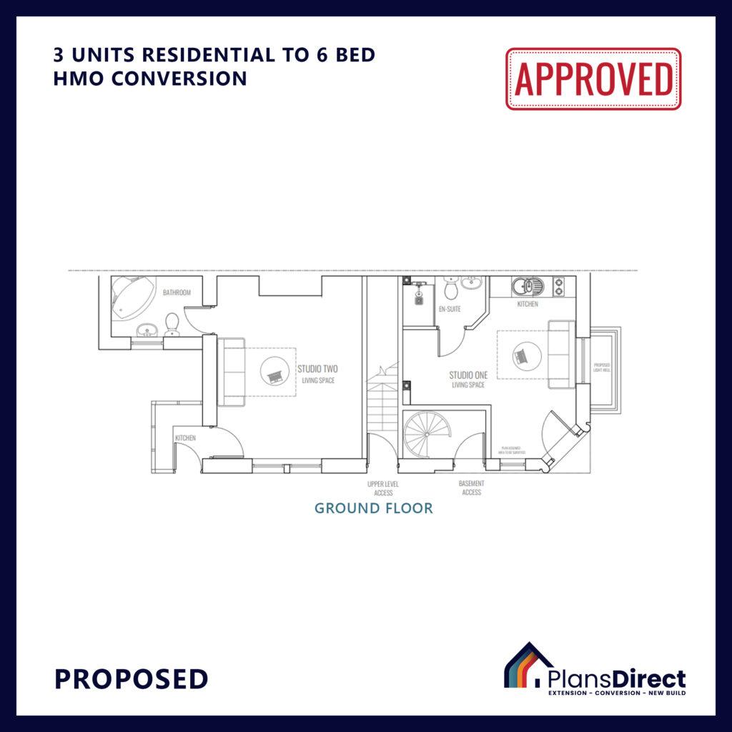 Conversion to create 7 Bed HMO in Bradford