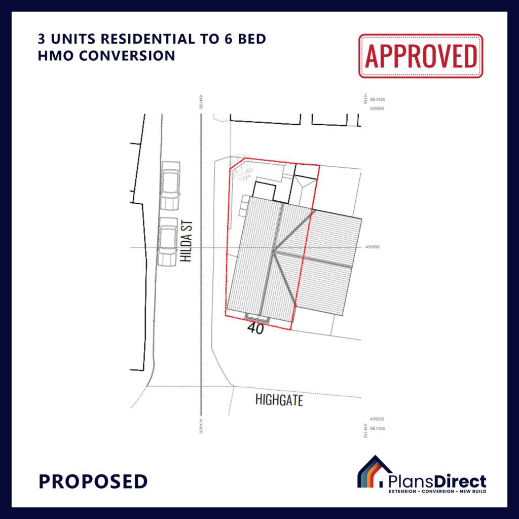 Conversion to create 7 Bed HMO in Bradford