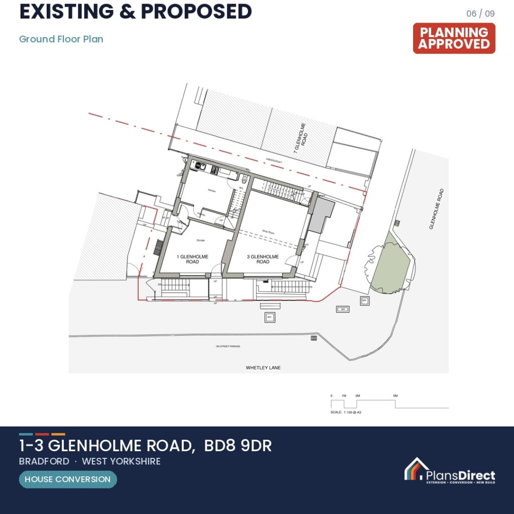 Commercial Conversion, 1-3 Glenholme Road, Bradford