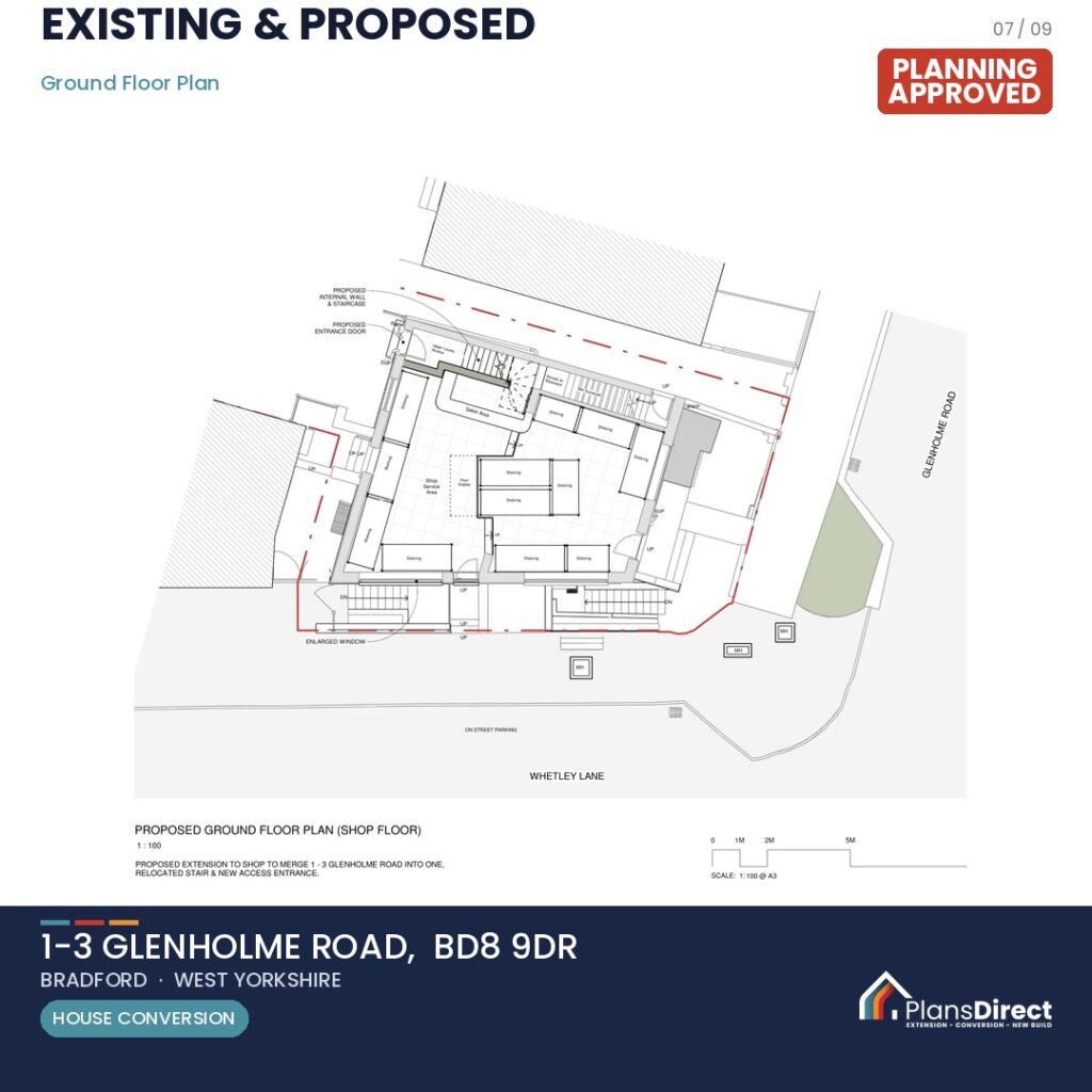 Commercial Conversion, 1-3 Glenholme Road, Bradford